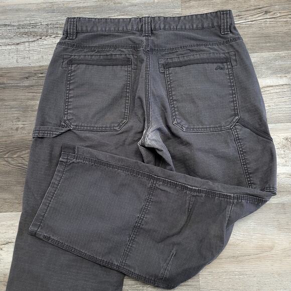 Ridgecut Toughwear Gray Mens 34x30 (34x28) Ripstop Workwear Camp Work Pants - Picture 1 of 15